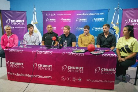 Presentación oficial del Unión Beach Sports Fest en Rawson