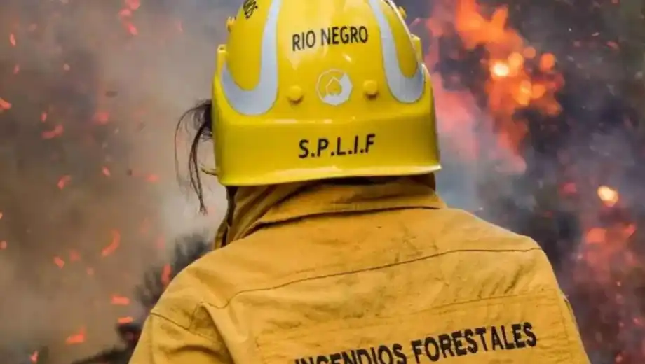 Combatientes del SPLIF Bariloche y El Bolsón se desplazan hacia Chubut para combatir los incendios en Puerto Patriada y Los Alerces