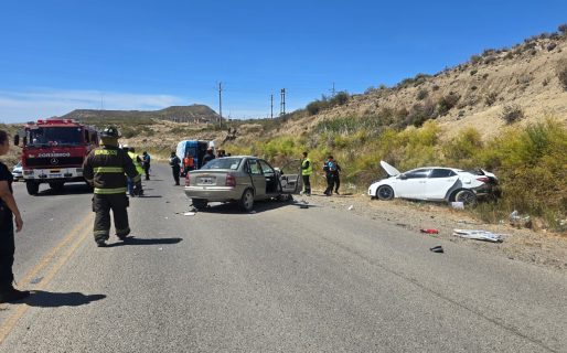 Choque en Comodoro dejó tres heridos y generó demoras