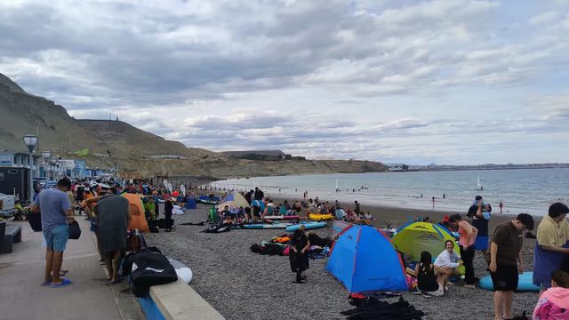 Comodoro soportó 35°C: el calor superó todas las previsiones del SMN