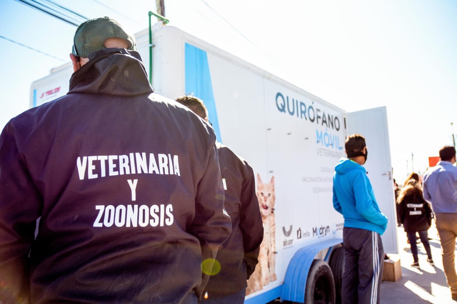 El quirófano móvil realizará vacunaciones durante la semana en el Barrio Don Bosco