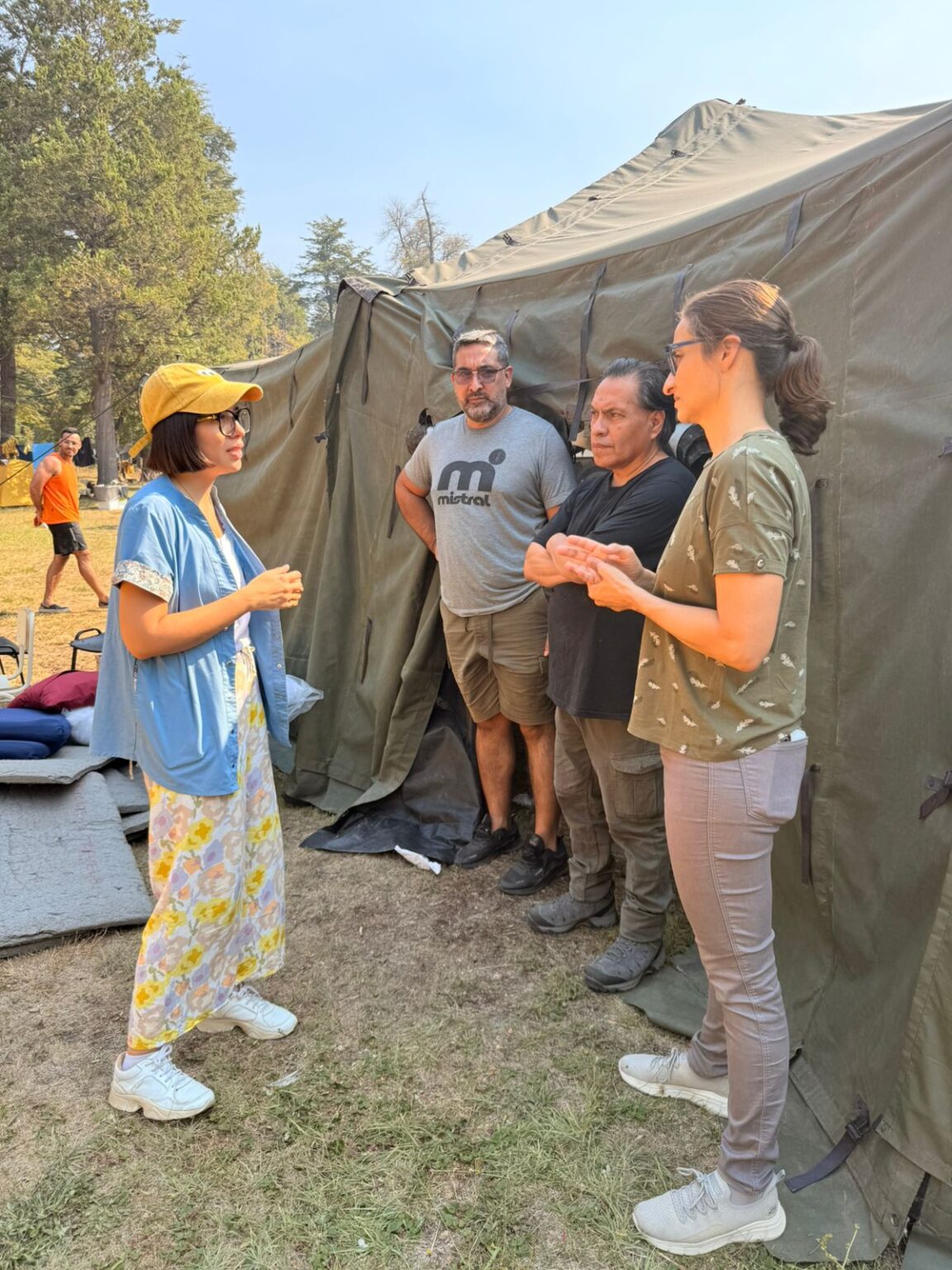 Salud provincial articula la atención sanitaria en la cordillera por los incendios