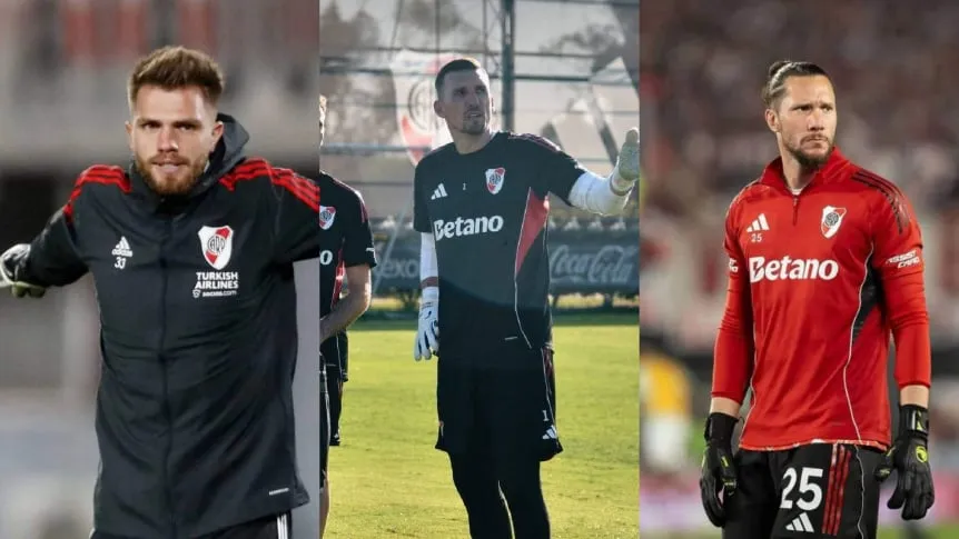 River en problemas: Armani lesionado y un arco en emergencia para el Apertura