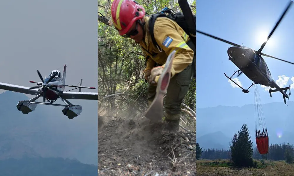 Tragedia ambiental: el fuego en Los Alerces ya superó las 16.000 hectáreas