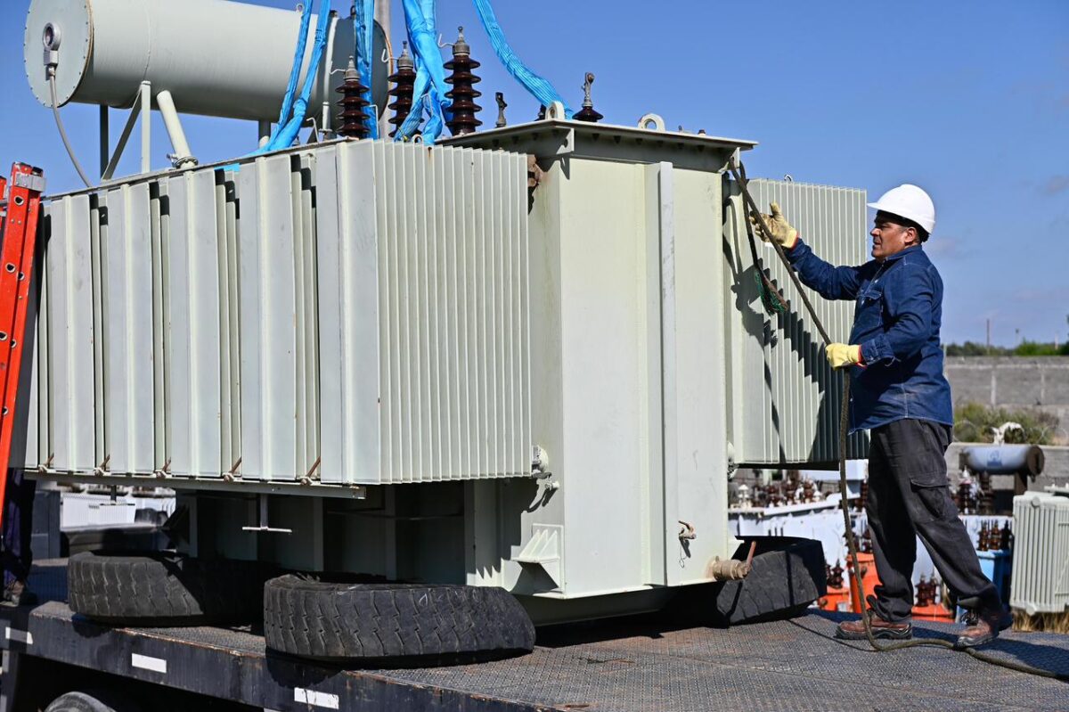 El Gobierno del Chubut fortalece el sistema eléctrico de Rawson y el Valle