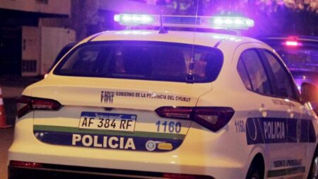 Trelew: caen dos jóvenes tras una persecución por robo de autopartes