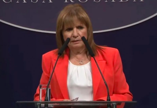 Bullrich se desliga de la agresión a un periodista: «Ya no soy ministra de Seguridad»