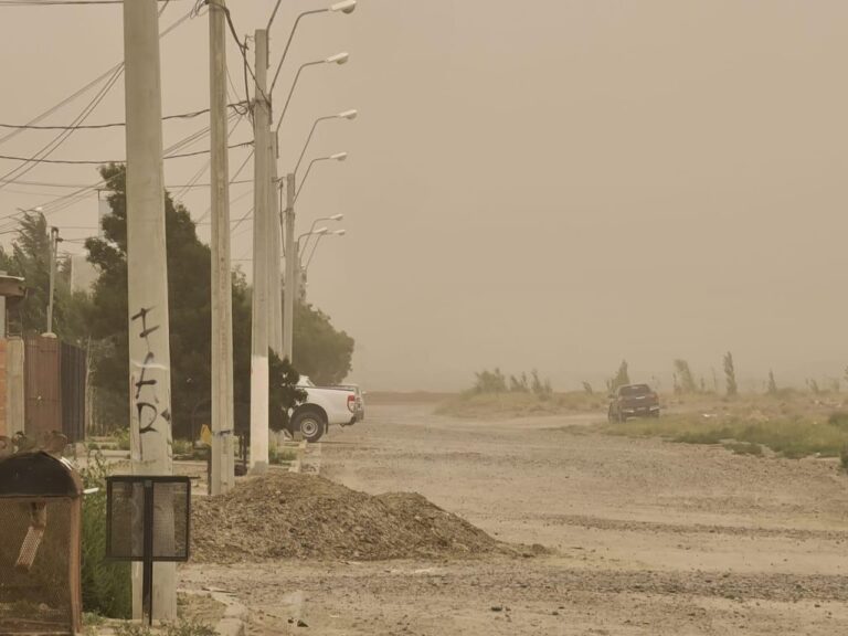 Chubut bajo alerta amarilla por ráfagas que superarán los 90 km/h