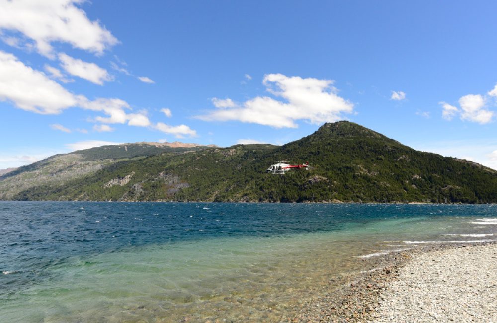 El fuego ya no avanza en Villa Lago Rivadavia