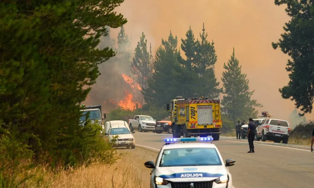 El intendente de El Maitén en Chubut, describió los daños en la comarca por los incendios