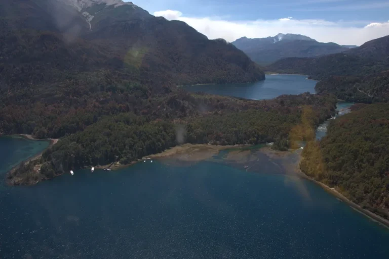 Incendios en el Parque Nacional Los Alerces: concentran el combate en los sectores de mayor actividad del fuego