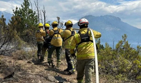 Infierno en el Sur: 45.000 hectáreas quemadas y 400 brigadistas en alerta por condiciones climáticas extremas