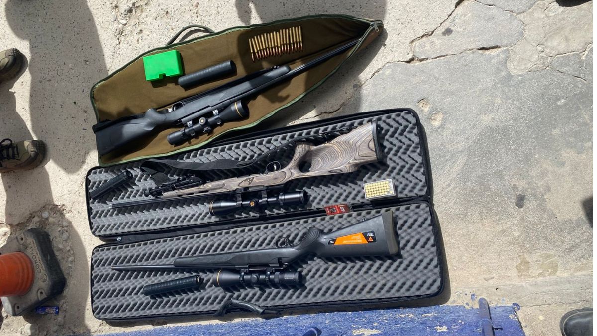 Operativo en Río Pico: secuestran armas de caza mayor en una camioneta