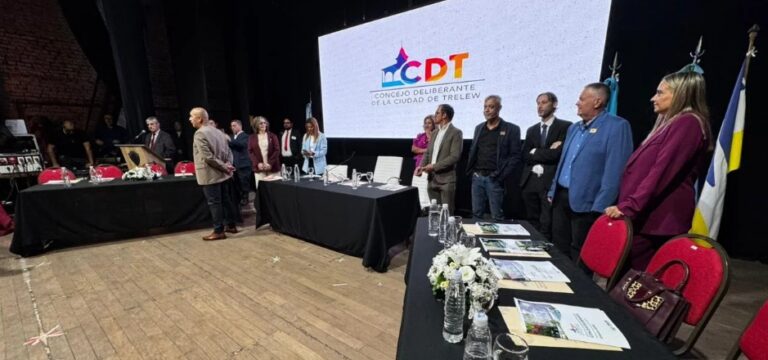 Apertura de sesiones en Trelew: Gerardo Merino presenta su plan de gobierno para 2026