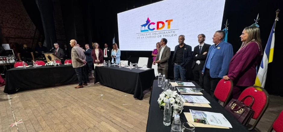 Apertura de sesiones en Trelew: Gerardo Merino presenta su plan de gobierno para 2026