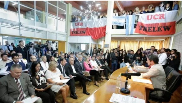 Este martes, el intendente Merino inaugura las sesiones del Concejo Deliberante de Trelew