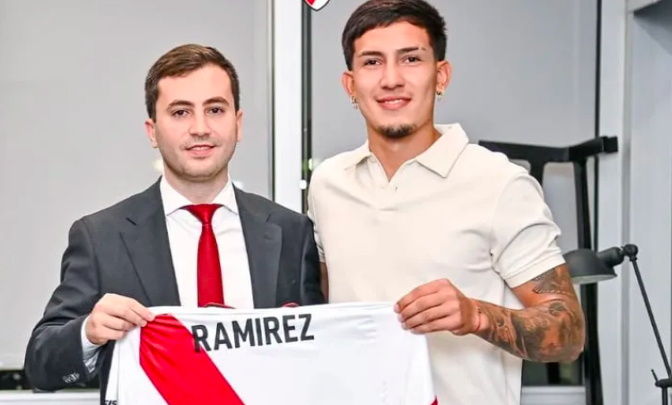 River blindó su defensa: Tobías Ramírez firmó hasta 2029 y ya entrena para el domingo ante Belgrano