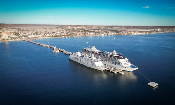 Un turista falleció en el crucero Marina atracado en el muelle de Puerto Madryn