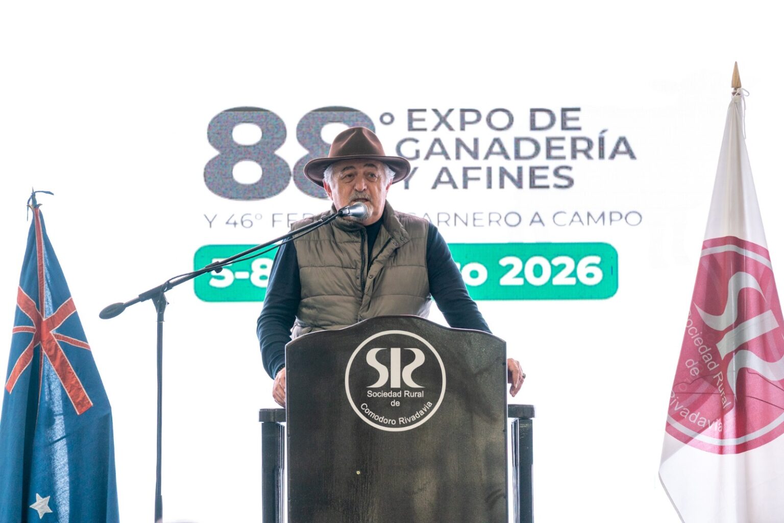 Con un llamado a la unidad productiva Othar inauguró la 88° Expo Ganadera