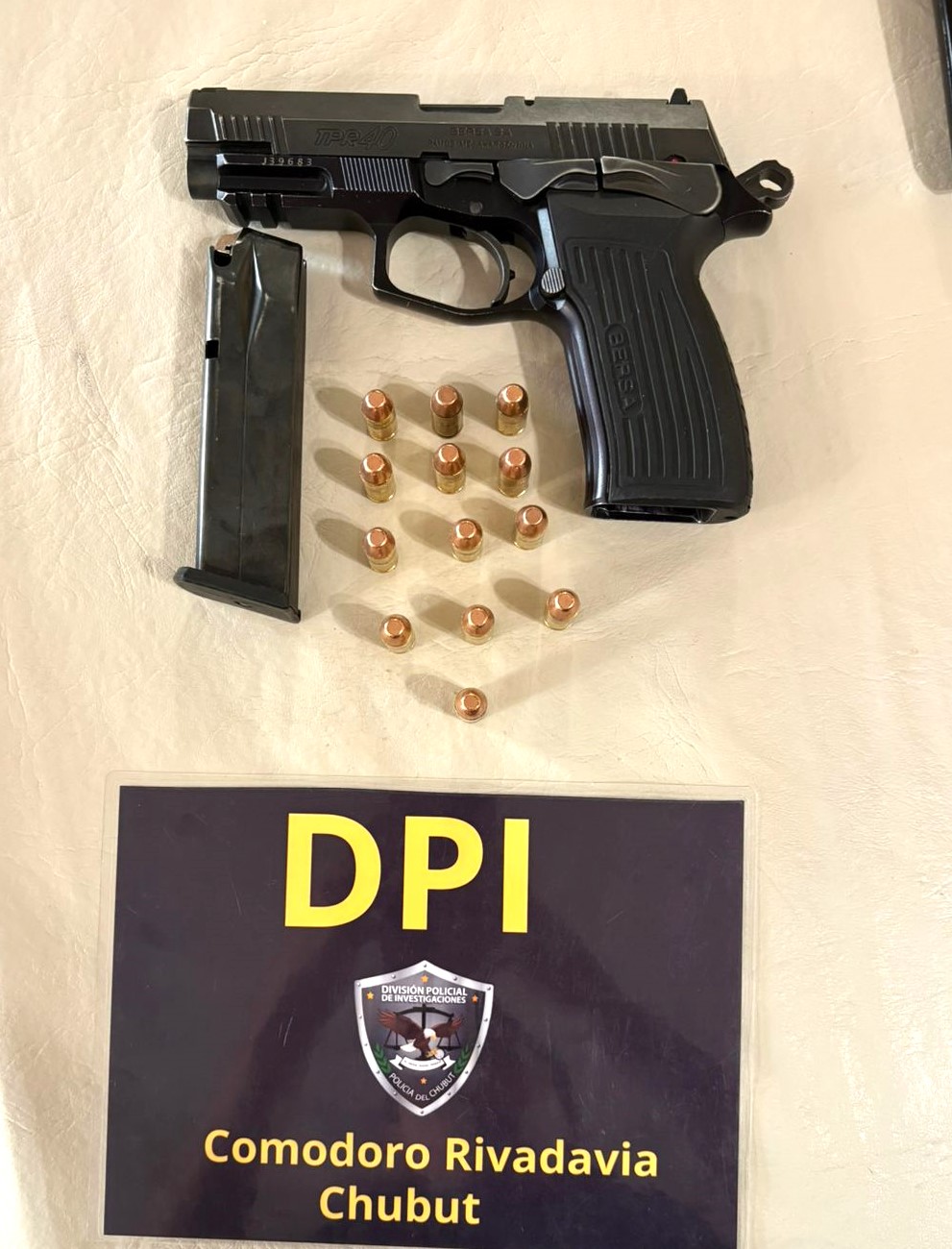 La Policía del Chubut secuestró armas de fuego y detuvo a dos personas vinculadas con violentos hechos en Comodoro Rivadavia