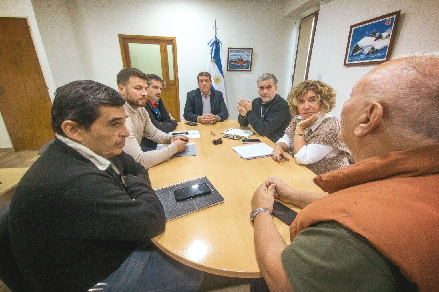 La Diócesis de Rawson y el municipio avanzan en el proyecto olivícola local