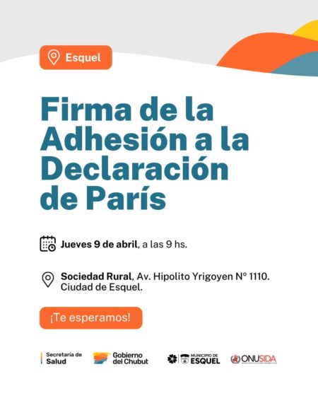 Provincia realizará en Esquel una capacitación en Prevención Combinada del VIH