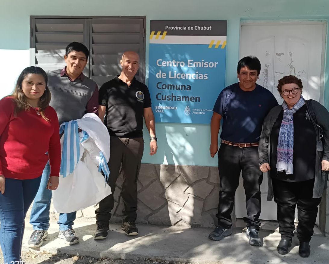 Chubut: Cushamen inauguró su primer Centro de Emisión de Licencias de Conducir
