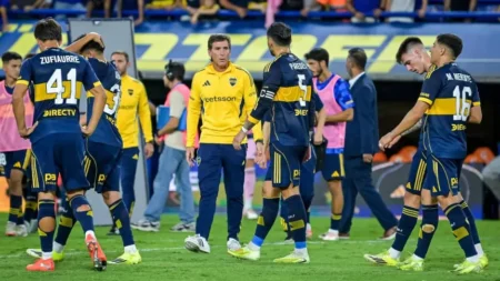 Boca toca fondo: tercer empate al hilo de local, silbatina generalizada y un planteo de Úbeda que desespera al hincha