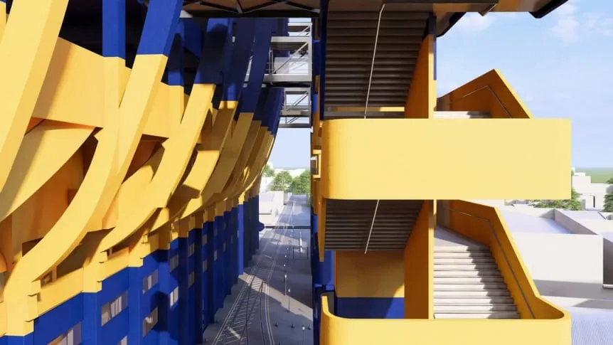 ¡Bombonera se agranda! Boca mostró las primeras imágenes oficiales de las cuatro torres que cambiarán el estadio