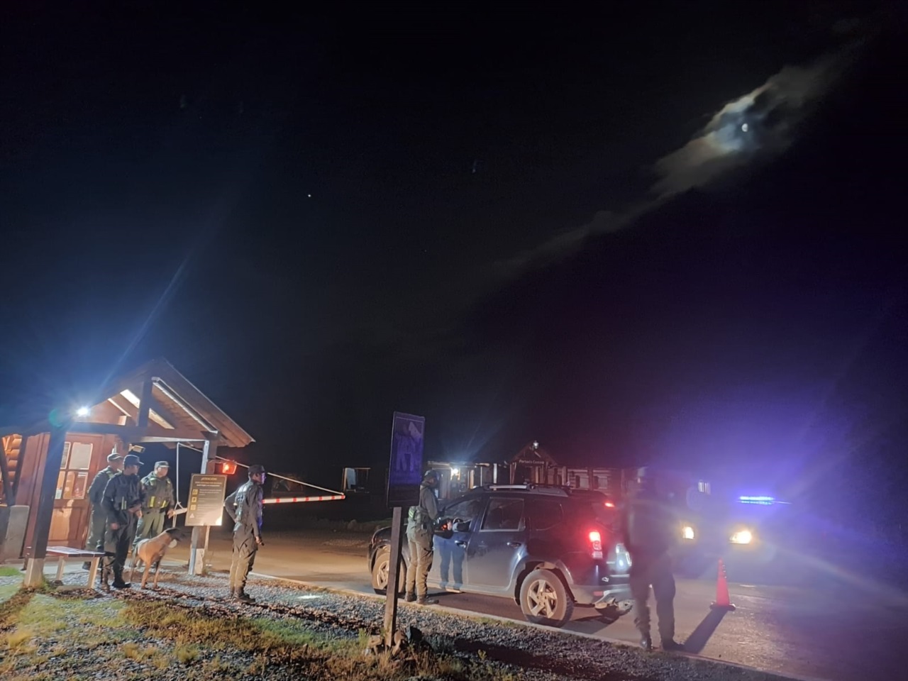 Gendarmería y Policía Provincial esclarecieron un robo en Los Alerces con un operativo cerrojo