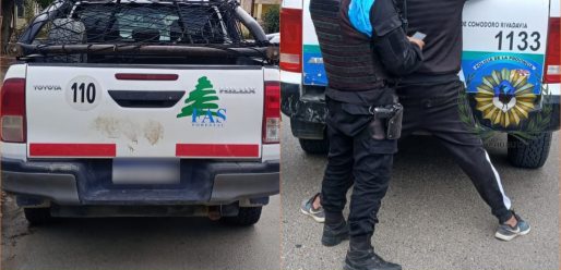 Comodoro: Detuvieron a un ciclista que robó un matafuego en la zona sur