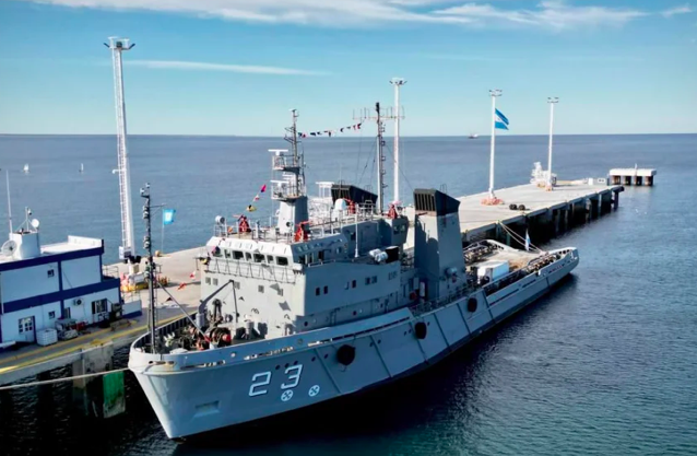Puerto Madryn abrirá al público el ARA Bahía Agradable: visitas este sábado en el Muelle Luis Piedra Buena por Malvinas y Semana Santa