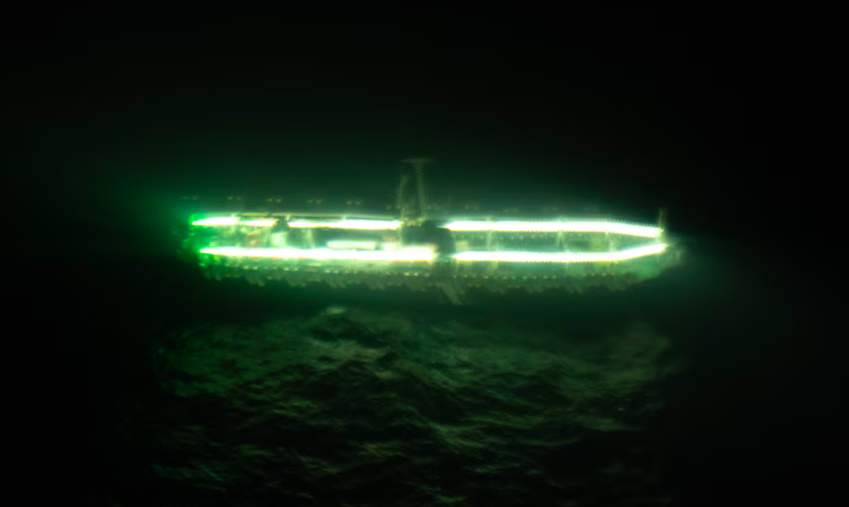 La misión Artemis II captó la masiva presencia de la flota china en el Mar Argentino