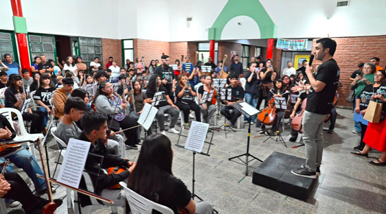 De Trelew al Teatro Colón: la Orquesta Infanto Juvenil del Barrio Inta cumplió el sueño de tocar en el escenario más grande del país