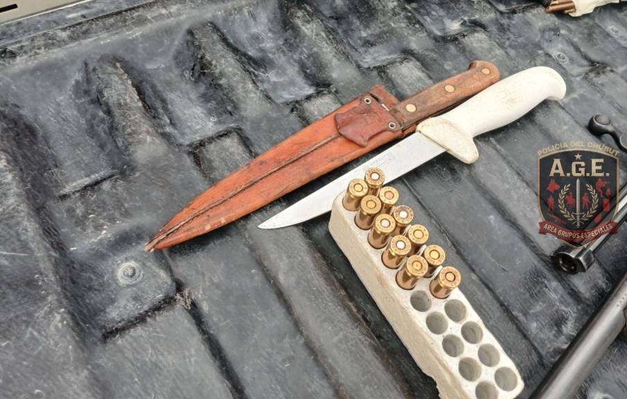 Atrapan a cazadores con un choique y armas en su camioneta