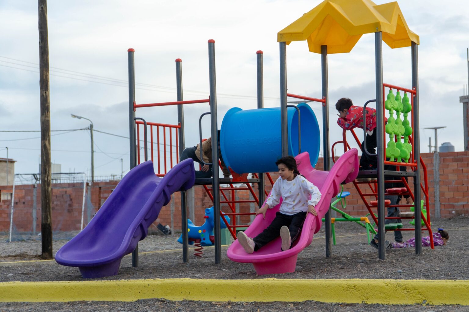 Rawson: Inauguran una nueva plaza recreativa en el Área 13