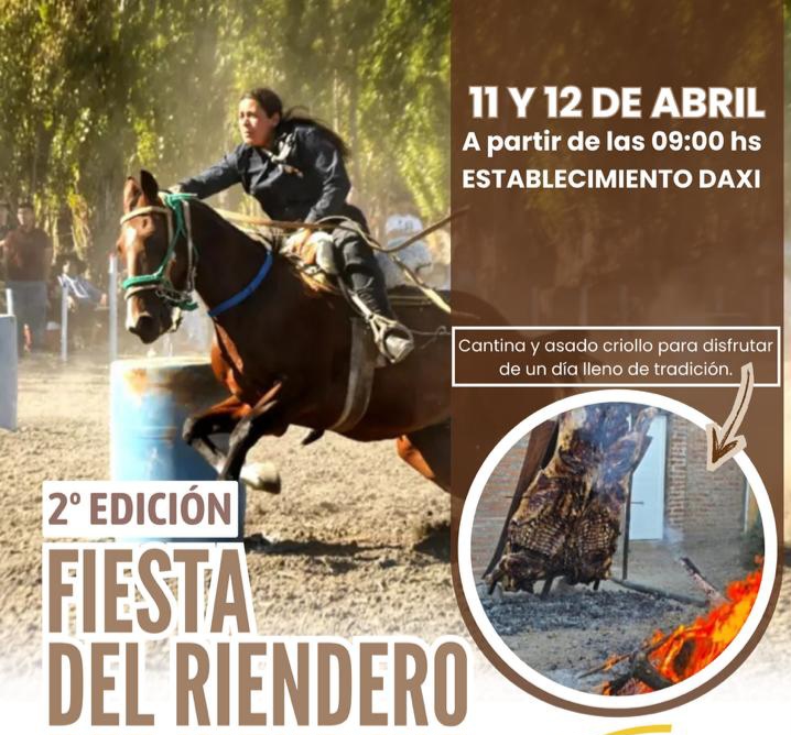 Trelew vive la 2° Fiesta del Riendero: $6 millones en premios y sorteo de una moto