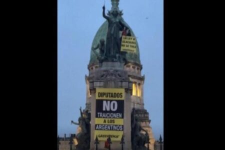 Congreso blindado y tensión en la previa del debate por la Ley de Glaciares