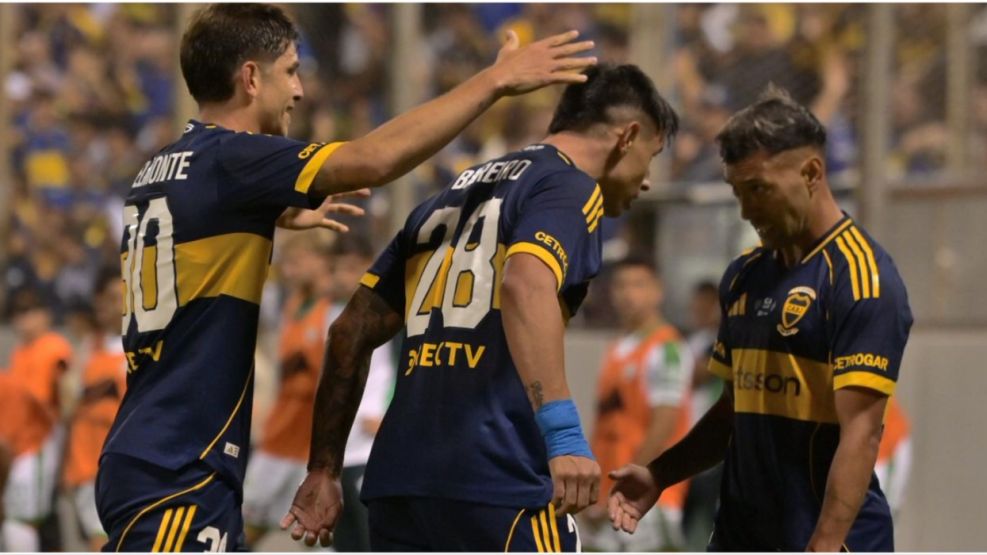Boca va con todo ante Barcelona SC antes del Superclásico