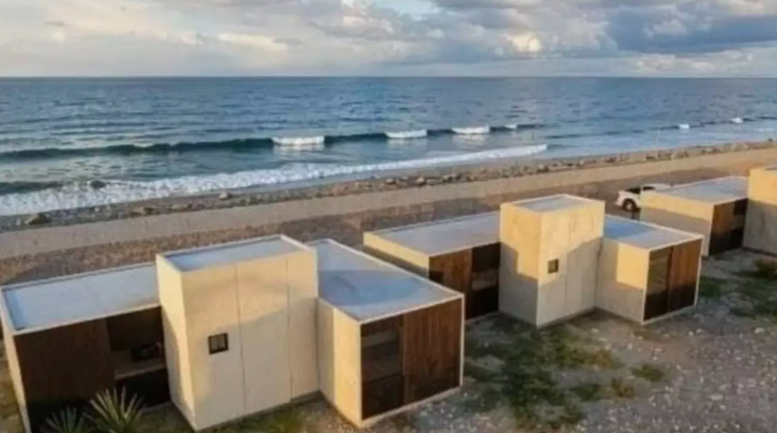 El Sindicato de Petroleros Privados presentó la obra del complejo turístico «4 Casas Camarones»