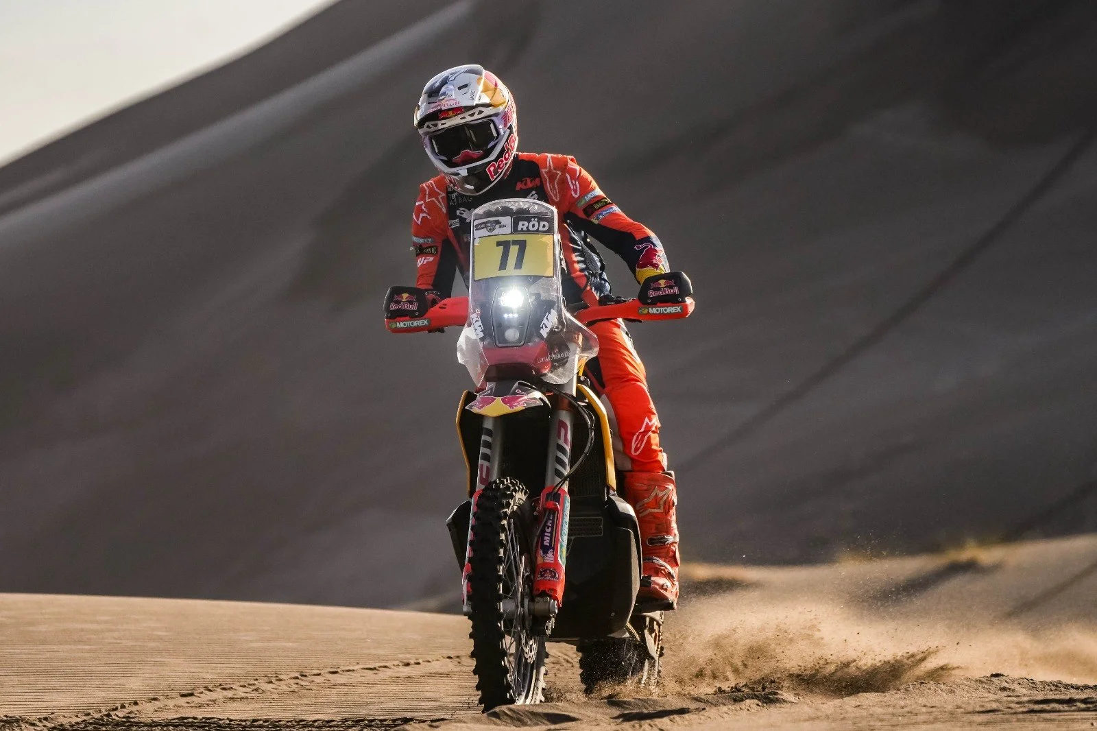 Luciano Benavides en la Etapa 4 del Desafío Ruta 40 en San Juan