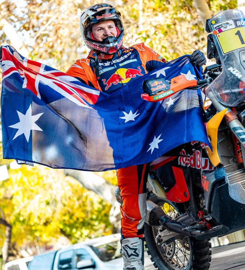 Daniel Sanders ganador del Desafío Ruta 40 2026 con su KTM