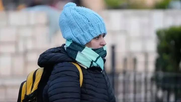 Alerta meteorológica por frío extremo en el país: un potente anticiclón congelará la región