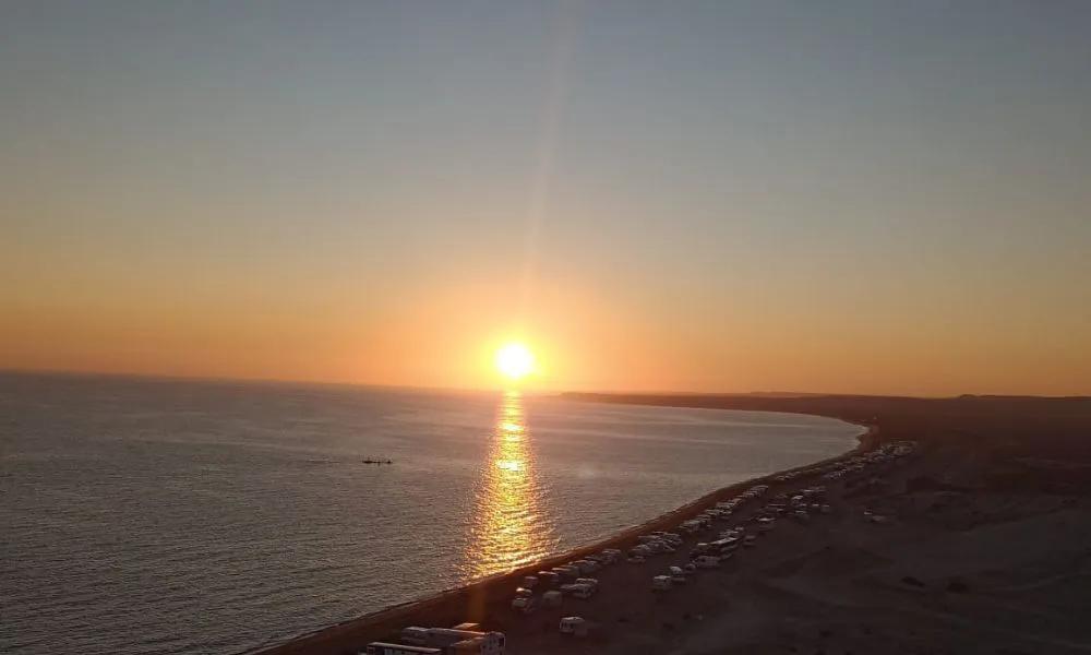 El clima del domingo ofrece tardes agradables en la costa norte de Chubut