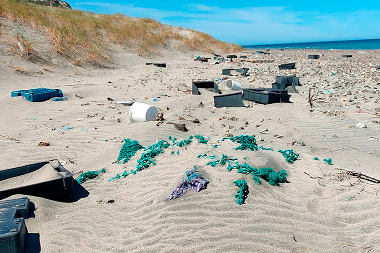 Alerta en Chubut: la pesca genera el 90% de los residuos costeros
