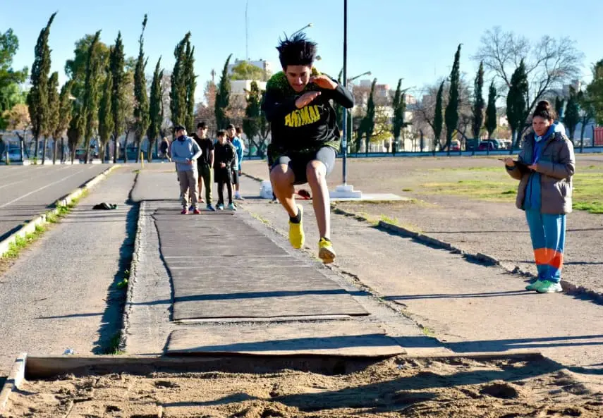 Trelew fue sede de los Interzonales de Atletismo de los Juegos Evita