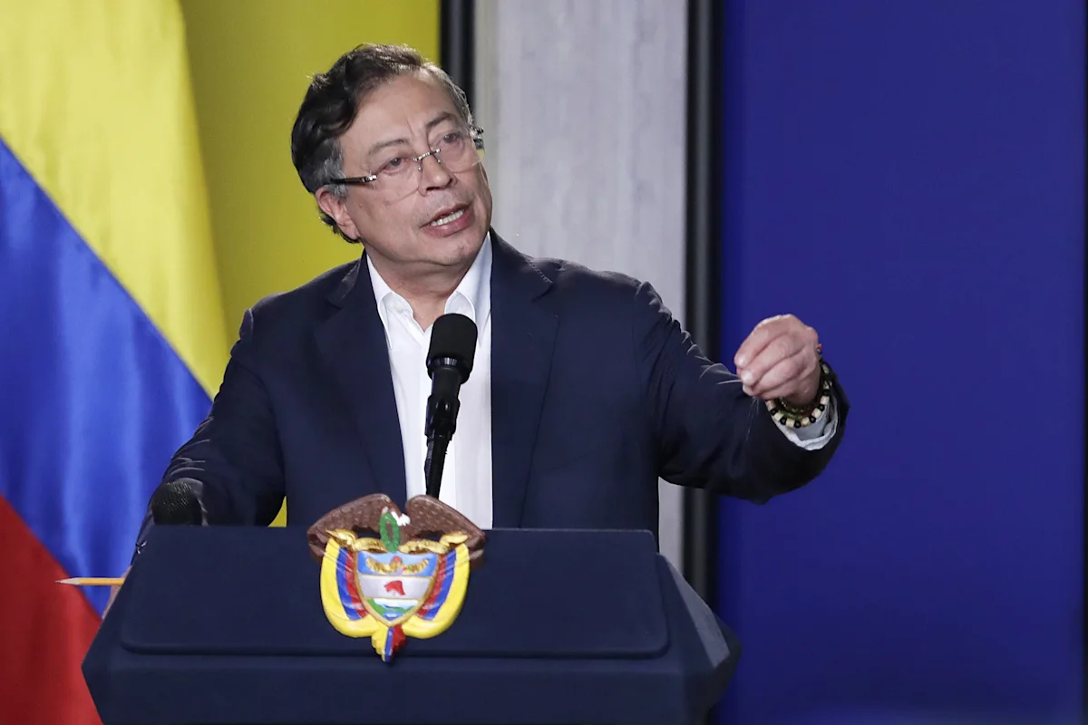 Petro cruzó a Trump por meterse en las elecciones de Colombia