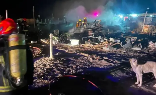 Pavoroso incendio en Rawson: El fuego destruyó por completo una vivienda en Chacra 8