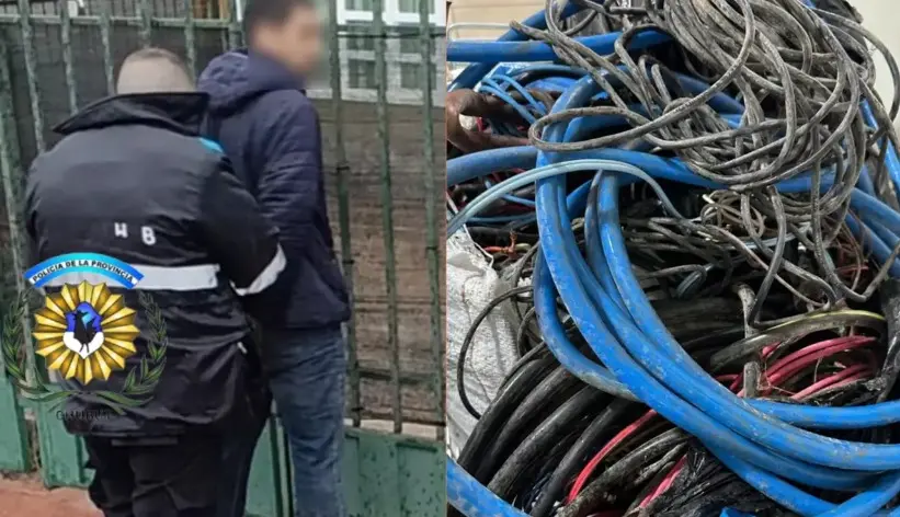 Inseguridad en Comodoro: lo detuvieron tras ingresar a una casa para robar cables