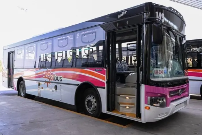 Sol Bus presentó las unidades para el transporte público de Comodoro Rivadavia